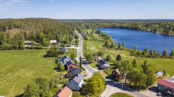 Åkullsjön från ovan sommaren 2018
